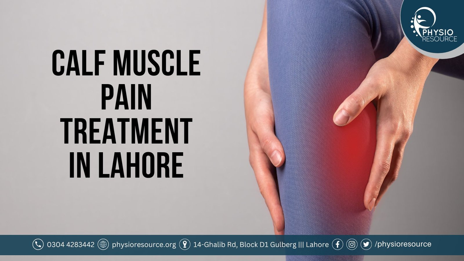 calf muscle pain treatment in Lahore