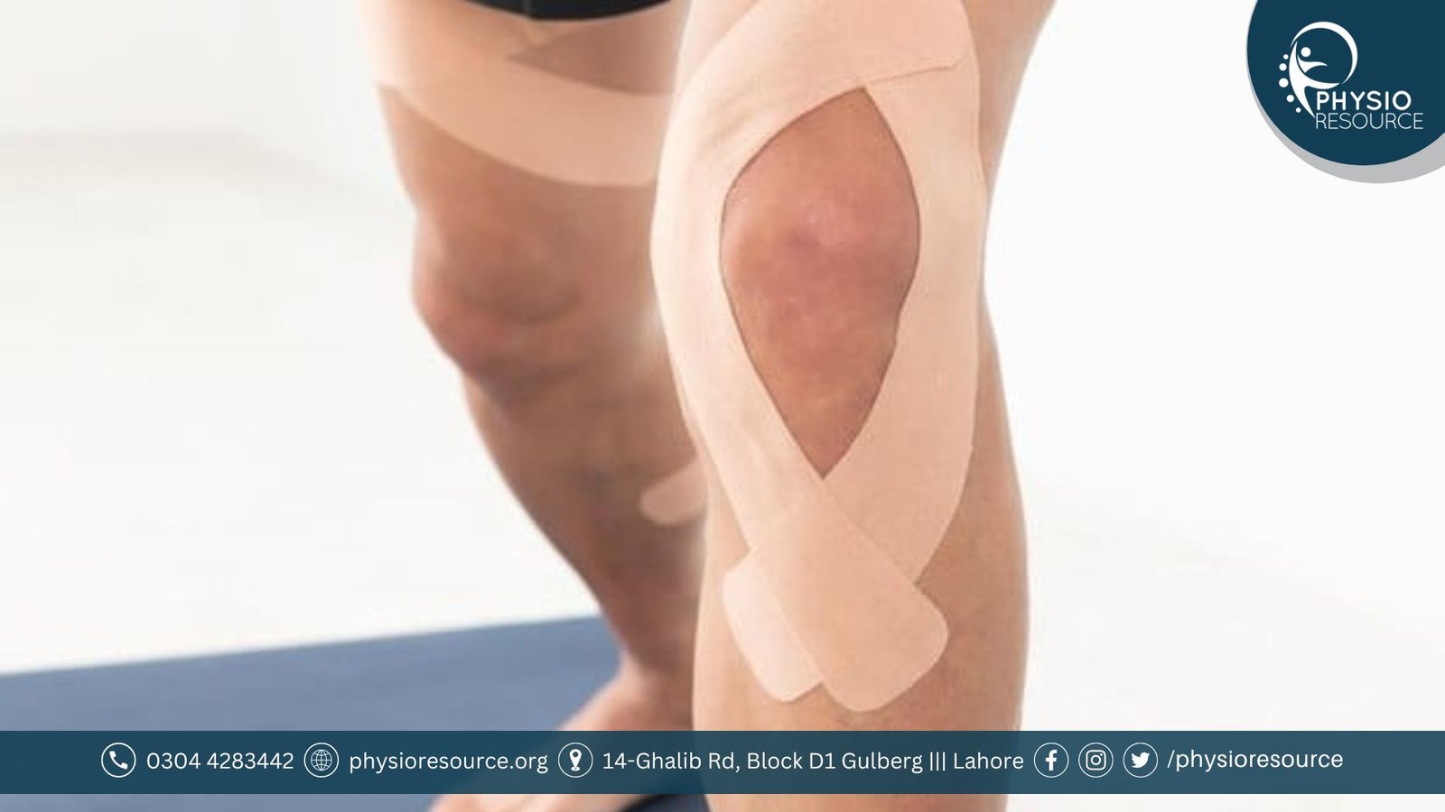 kinesiology tape knee