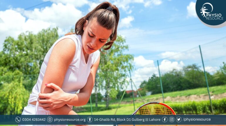 Tennis and golfer’s elbow treatment in Lahore with expert physiotherapy, pain relief exercises, and rehabilitation programs.