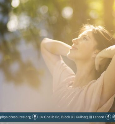 A Young girl with sunlight and healthy foods in the background