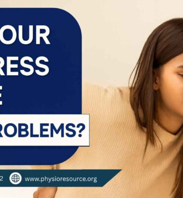 Young South Asian woman sitting on a bed with visible lower back discomfort, paired with bold text asking “Can Your Mattress Cause Spine Problems?”