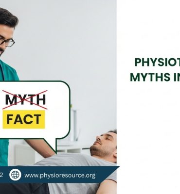 Physiotherapy myths in Pakistan explained with myth vs fact health infographic