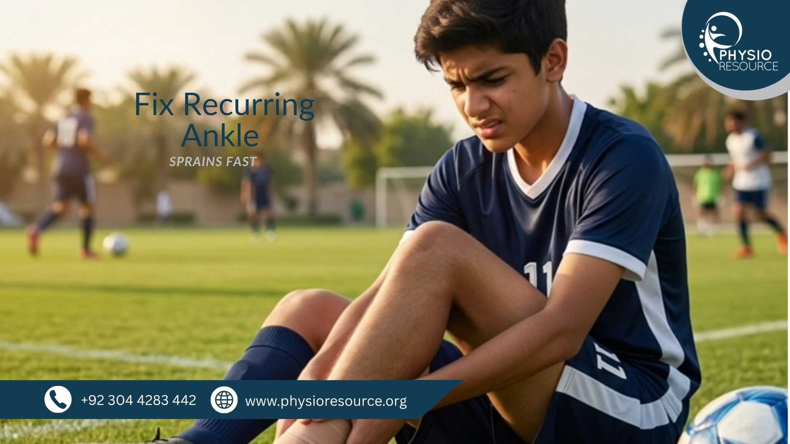 Fix Recurring Ankle Sprains Fast: A Guide for Teen Footballers in Lahore
