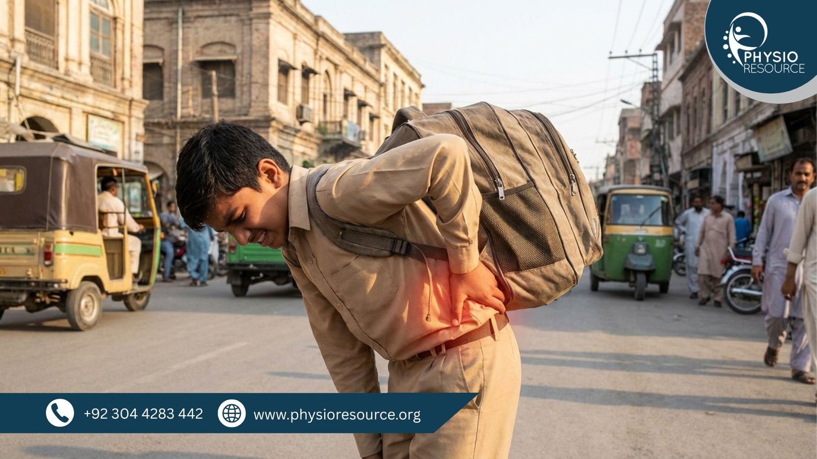 Heavy School Bag Pain in Lahore: A Concern for Parents in Wapda Town