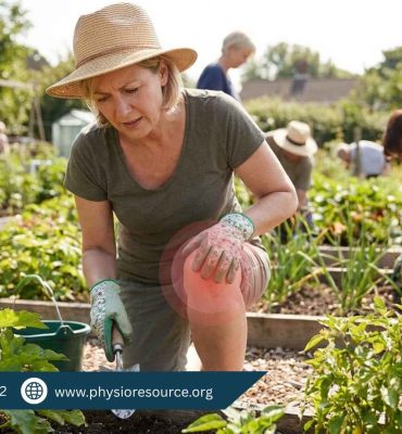 Early signs of joint damage such as mild knee or shoulder pain being ignored during daily activities, highlighting need for early physiotherapy at Physio Resource Lahore