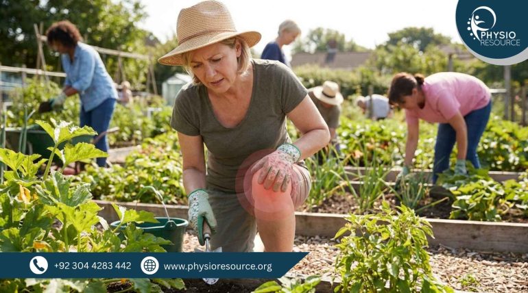 Early signs of joint damage such as mild knee or shoulder pain being ignored during daily activities, highlighting need for early physiotherapy at Physio Resource Lahore