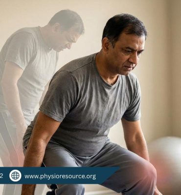 Pain is gone but muscle weakness remains during recovery, highlighting need for continued physiotherapy exercises by Physio Resource Lahore