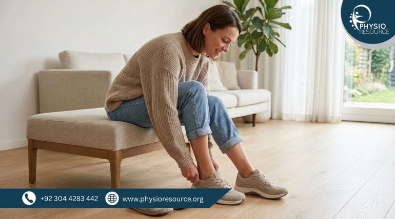 Summer footwear like flip-flops and sandals causing foot and heel pain due to poor support, highlighting need for physiotherapy care at Physio Resource Lahore