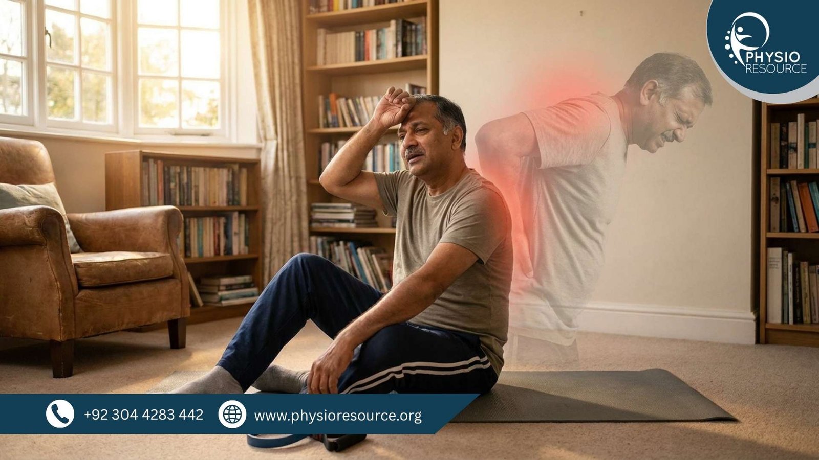 Stopping physiotherapy early leads to pain returning and incomplete recovery, highlighting importance of full rehab at Physio Resource Lahore
