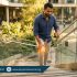Person practicing safe knee movement while walking and standing in summer, maintaining proper posture to protect knees, Physio Resource Lahore