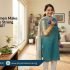 Pakistani woman over 40 doing light exercise at home to improve bone strength – Physio Resource