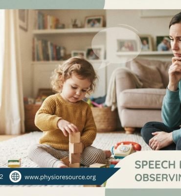Concerned parent observing a quiet 2-year-old toddler not speaking, illustrating early signs of speech delay in children