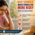 Person taking painkillers during hot summer weather with signs of dehydration and heat, highlighting risks of medication use in heat, Physio Resource