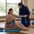 Pakistani adult receiving physiotherapy at home with a physiotherapist in Lahore – Physio Resource