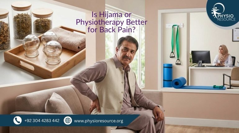 Pakistani adult with lower back pain considering Hijama or physiotherapy treatment – Physio Resource