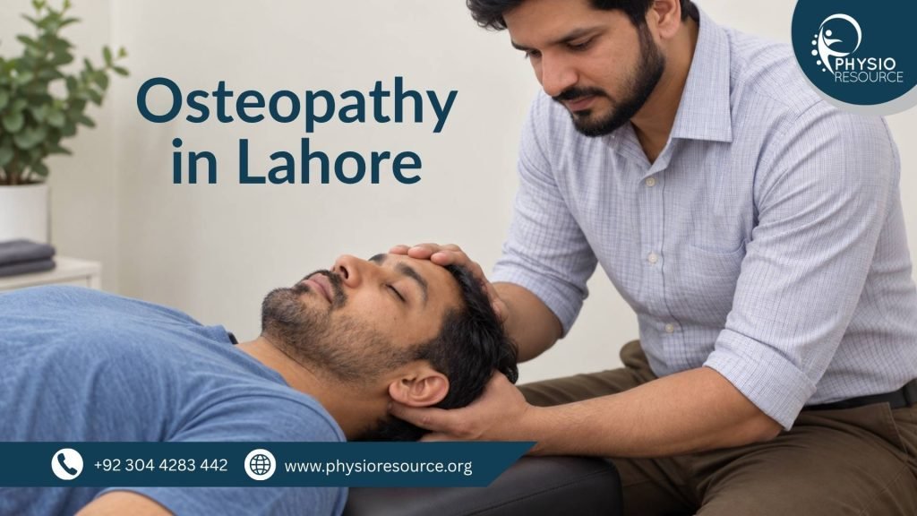 Osteopathy treatment for neck pain at Physio Resource Lahore